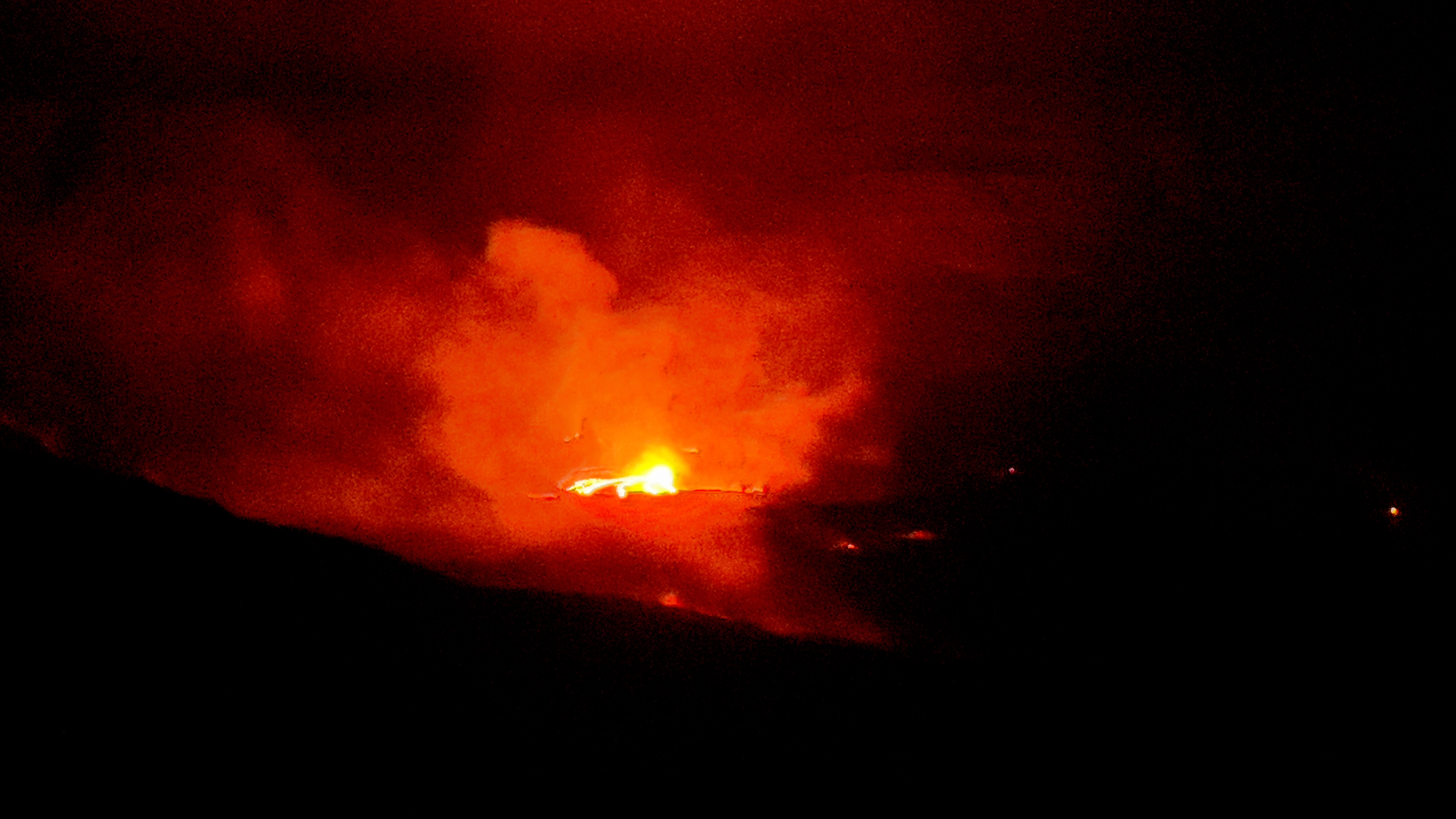 Some lava flow in the Volcano National Park
