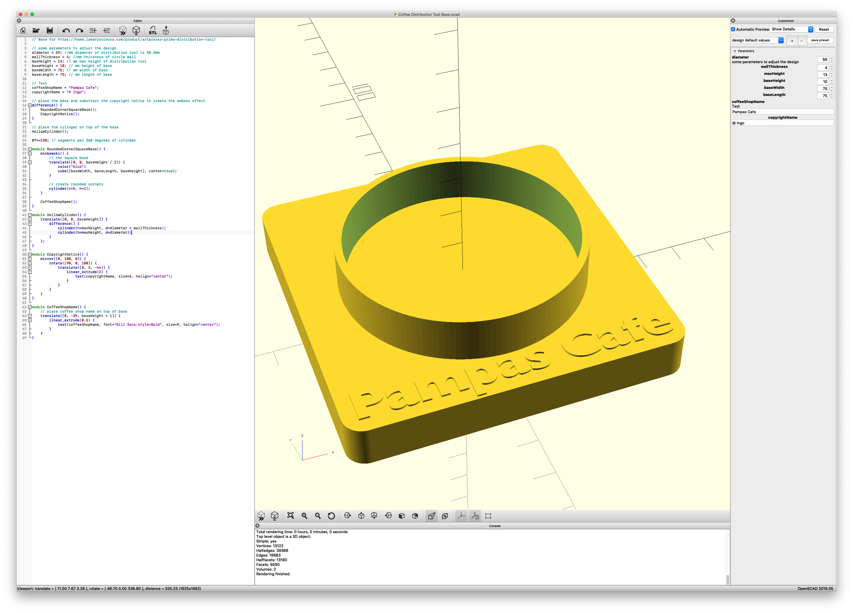openscad for