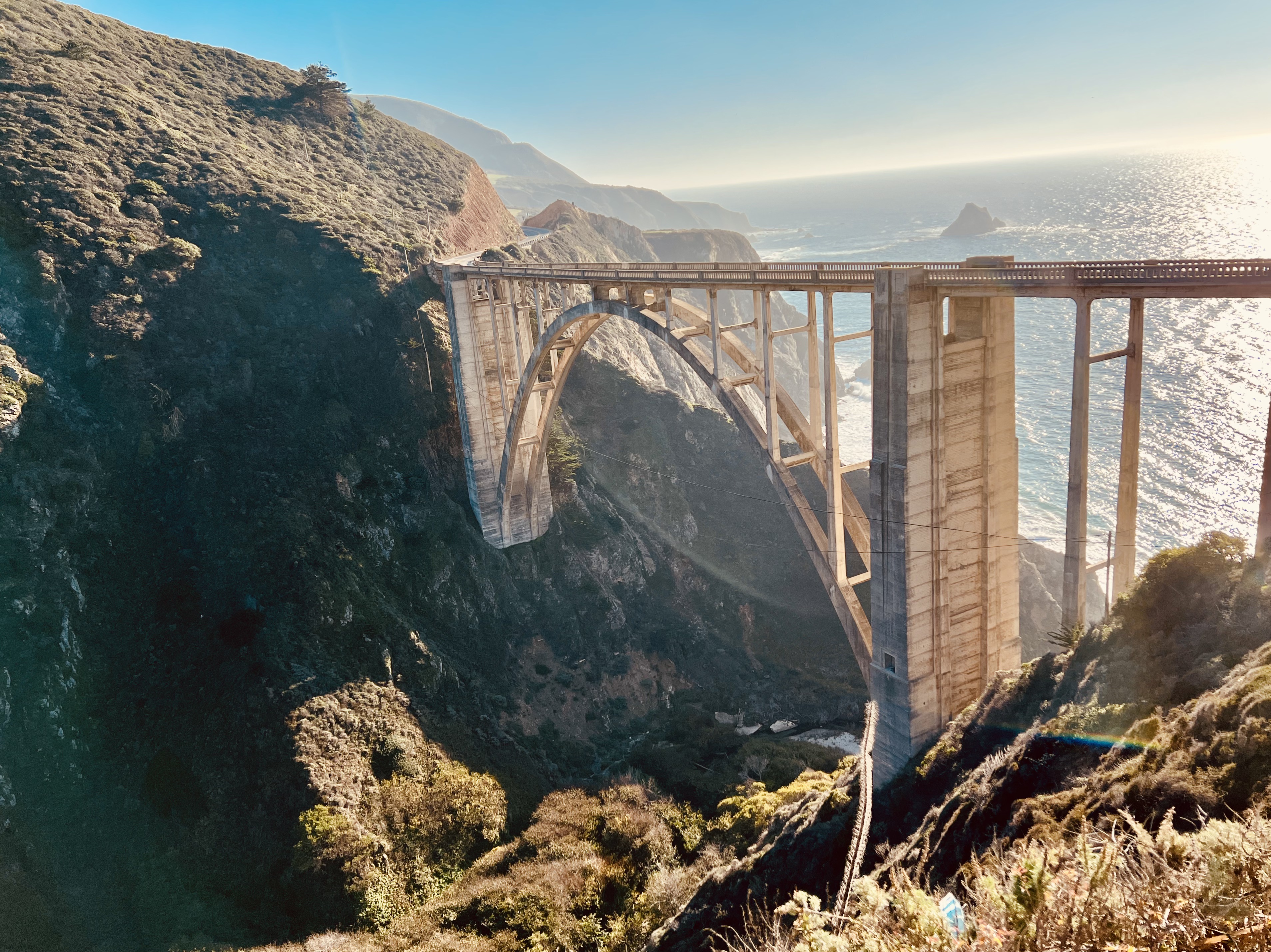 Bixby Bridge along Highway 1 south of Carmel